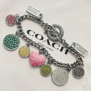Coach Y2K Charm Bracelet